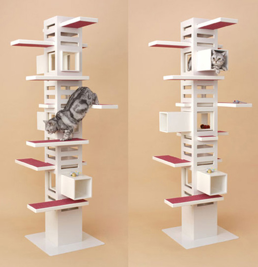 arbre a chat haut mais pas large